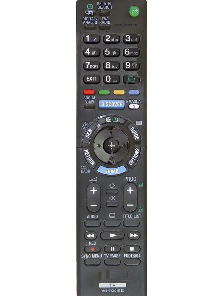 Пульт RMT-TX101E для телевизора SONY HOME KDL-32W705C KDL-40W705C KDL-48W705C FWL-48W705C | Электроника