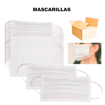 

Mask facial protective hygienic's double layer 50 grs
