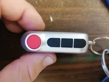 Funda de cuerpo para llavero de coche de dos vías, llavero para mando a distancia A93 A63 A96 A69 A39 A36 LCD