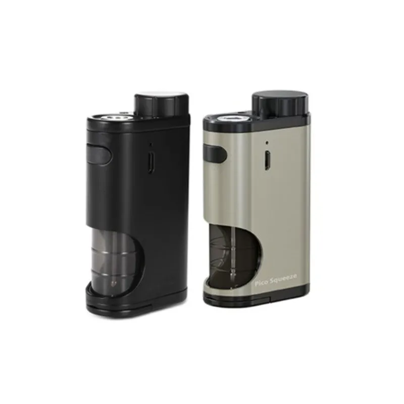Eleaf Pico-cigarrillo electrónico con batería de 50W, caja de cigarrillo electrónico, color gris plateado, auténtico