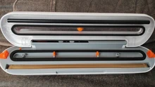 Sellador al vacío de alimentos inalámbrico, máquina de embalaje de viaje con 10 Uds. De bolsas, 2000mAh