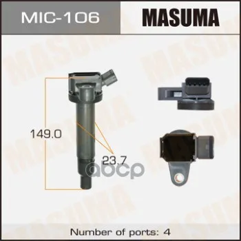Катушка Зажигания Masuma Mic106 Masuma арт. MIC106