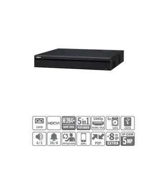 

Cctv DVR recorder 5IN1 16ch 1080P @ 25ips + 8IP 5MP 2HDMI 4HDD Dahua