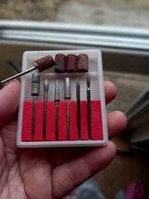 Fresas de diamante para manicura, brocas rotativas para pedicura eléctrica, equipo para quitar cutículas, 1 ud.