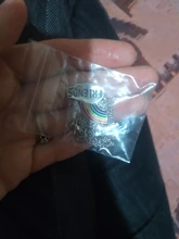 2 unids/set mejor amigo collar encanto señora Corazón Arco Iris grabar mejor amigo para siempre COLLAR COLGANTE amistad mejores amigos regalo de la joyería