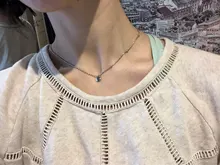 Necklaces Collar Clavicle-Chain Choker Fine-Jewelry-Accessories 925-Sterling-Silver Real