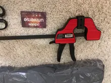 Duratec-abrazadera F de alta resistencia para trabajo en madera, agarre rápido, barra de estilo F, abrazaderas para carpintería de 4, 6, 12 pulgadas