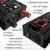 6000W 12V to 220V Smart Display Car Power Inverter Конвертер Адаптер Двойной USB Трансформатор Напряжения Модифицированная Синусоидальная волна