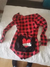 #35 nuevo bodi de la tela escocesa de la impresión mono de manga larga de las mujeres pijamas de corazón impresión de gran tamaño traje de mameluco боди женское