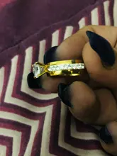 DOTIFI 316L anillos de acero inoxidable para mujeres clásico elevado 4 diente único Zirconia boda anillo de la joyería