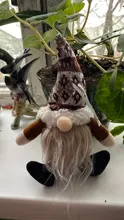 Decoración navideña de Gnomo colgante de muñeca, muñeco de Papá Noel, muñeca decorativa de felpa, decoraciones navideñas para el hogar, navidad, 2020