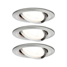 93429 Светильник встраиваемый, комплект Nova LED 3x6,5 GU10 Eise