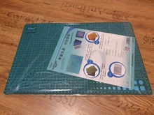 Tapete de corte de PVC A3 A4, almohadilla cortada de retales de doble cara, herramientas de retales, modelo Manual DIY, tabla de corte, autocuración