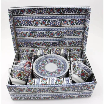 

Topkapi English Tea Coffee Mug Set Ottoman Authentic Original Medieval 12pcs