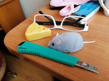 Ratón de Control remoto inalámbrico, juguetes de emulación, ratón electrónico esponjoso, mini ratón para gato, perro, juguete