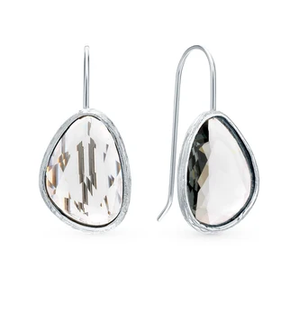 

Silver earrings with alpanite sunlight sample 925