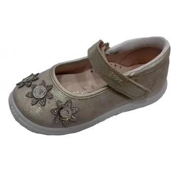 

Mary Janes split metallic with velcro, Lonettes Dobsons.com for girls