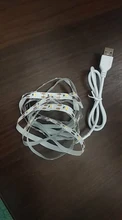 Strip-Light Diode Tv-Background-Lighting Key-Control Desk-Screen Usb-Cable Flexible-Lamp