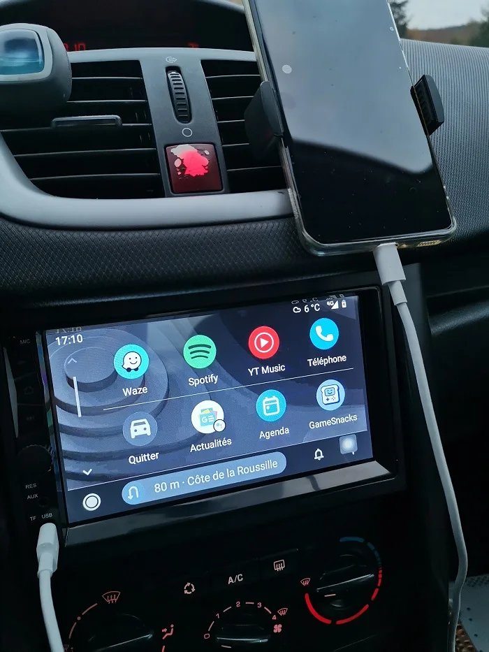 AKAMATE 2din Car Radio CA7052 Apple Carplay Radio Android Auto Car 