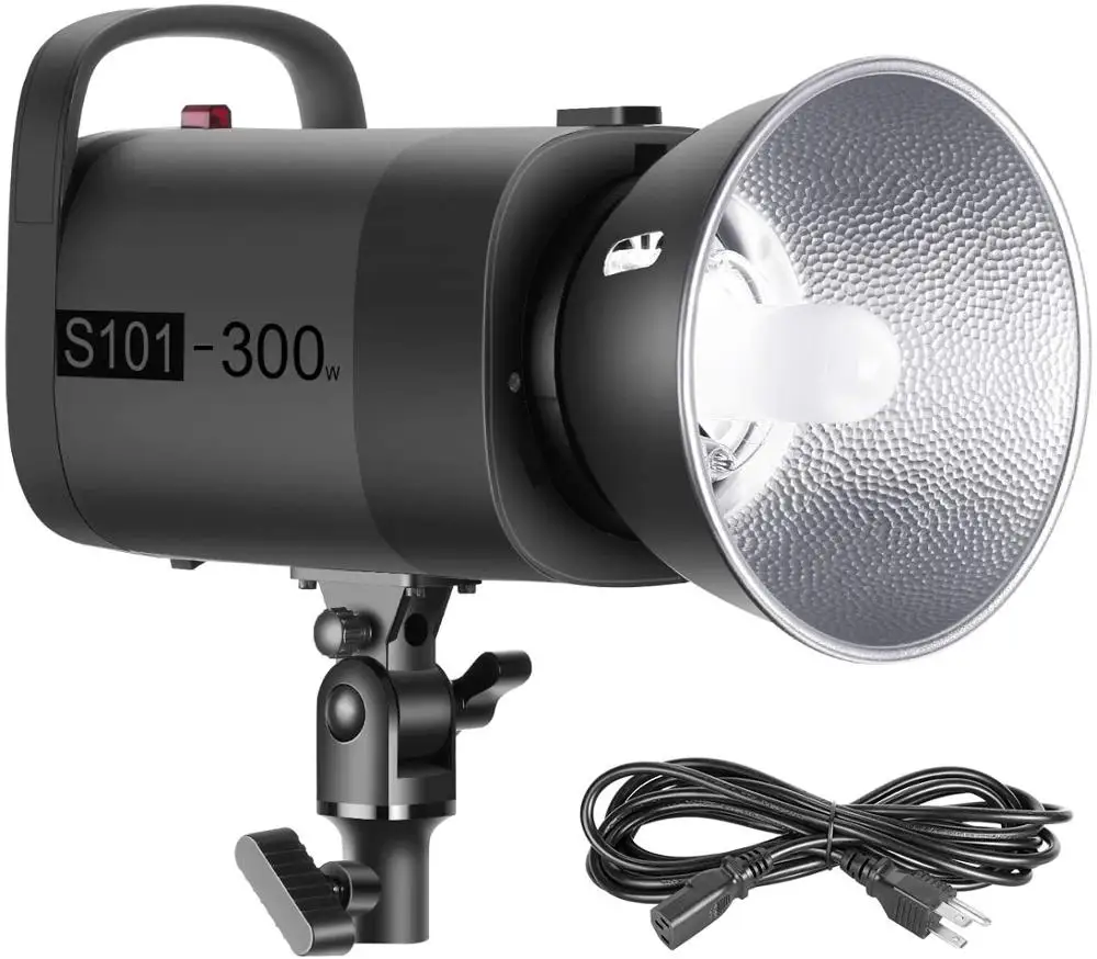 Neewer 600W Photo Studio Strobe Flash Lighting Kit:Monolight with Bowens Mount,Light Stand,Softbox,RT-16 Transmitter,Receiver