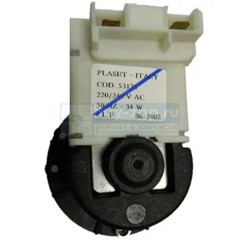 

Drain pump for washing machine Indesit, Ariston C00108264