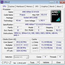 CPU AM3 Athlon-Ii AMD Quad-Core X4 Ghz 635 Processor-Adx635wfk42gi/adx635wfk42gm-Socket