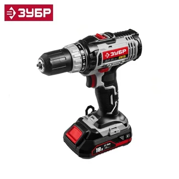 

DShL-181KN drill screwdriver, 2 batteries, in a case, ZUBR Drill Mini Wireless Power Driver Multi-function Lithium Battery Tight