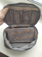 Ruputín-Bolsa de sujetador de viaje para mujer, bolsa organizadora de ropa interior, bolsa de almacenamiento de artículos de tocador diario para cosméticos, estuche para lavado de ropa interior, 2018