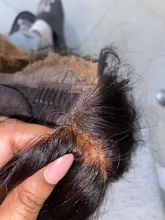 Nabeauty-Peluca de cabello humano con encaje frontal en T para mujeres negras, postizo de encaje transparente con reflejos marrón, nudos blanqueados, Remy