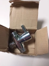 Faucet Spray-Nozzle-Converter Valve Diverter Water-Splitter Shower Bathroom Brass 