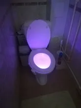 Toilet-Light Seat Night-Lamp Motion-Sensor Goodland LED Bathroom Backlight 8-Colors Children
