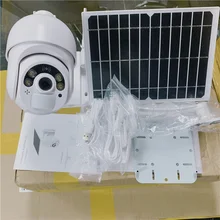 Cámara IP inalámbrica con tarjeta SIM 4G, 1080P, Solar, PTZ, WIFI, batería recargable integrada, videovigilancia de calle al aire libre