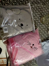 Toalla de baño para bebé, poncho superabsorbente, toalla con capucha bordada de dibujos animados para recién nacido, bata de baño de secado rápido para playa y Spa