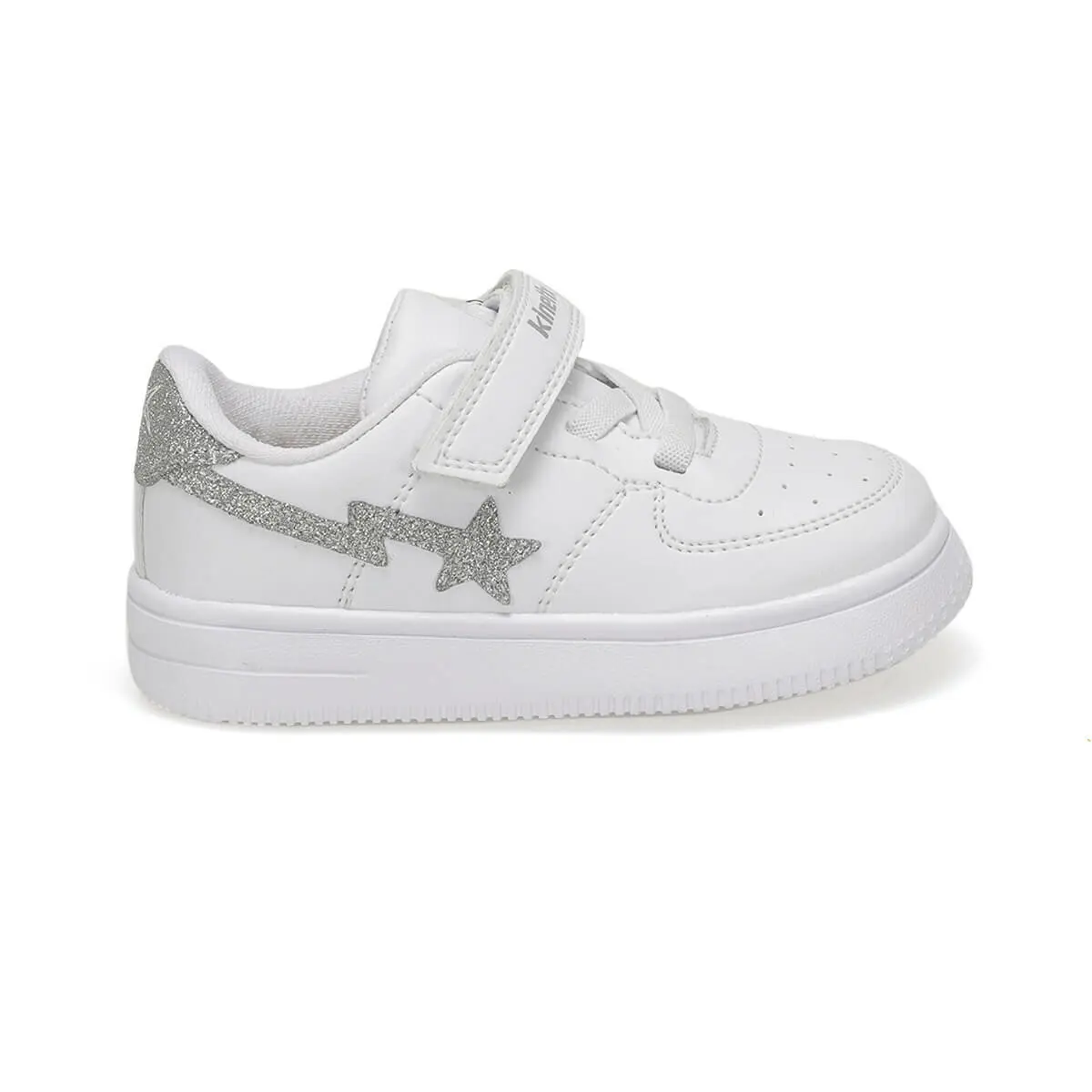 FLO KALEN GIRL 9PR White Female Child Sneaker Shoes KINETIX