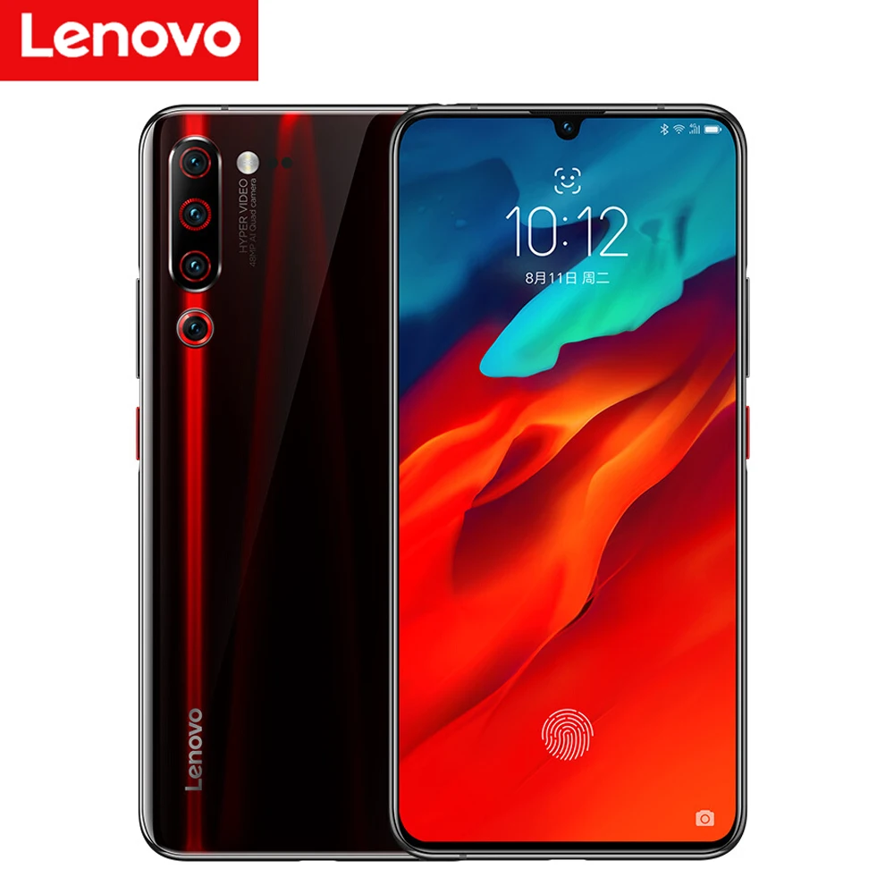 Lenovo Z6 Pro с глобальной прошивкой 6 ГБ 128 Android P ZUI 11 39 дюймов Snapdragon 855 мобильный телефон