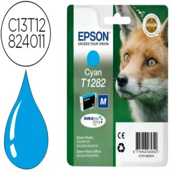 

Ink-jet epson t1282 stylus s22 / sx125 cyan -170 pag- 90929-C13T12824012