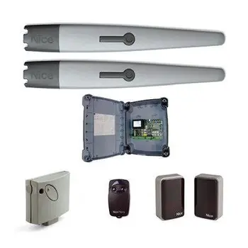 

Nice to5016pkit1 set автоматики for swing gate with створками width up to 5 meters and weight up to 1000 kg.
