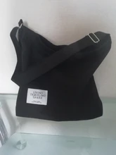 Bolso de tendencia Retro para mujer, bandolera de lona de gran capacidad para compras, bolso de hombro sencillo para estudiantes