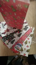 Gift-Bags Boxes Guests-Packaging Merry-Christmas Deer Candy Stickers No Party with Snowflakes