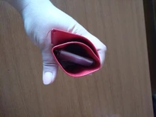 Nuevo estilo de cuero de la PU monedero bolsa de maquillaje Pem lápiz caso cosmético bolso Retro