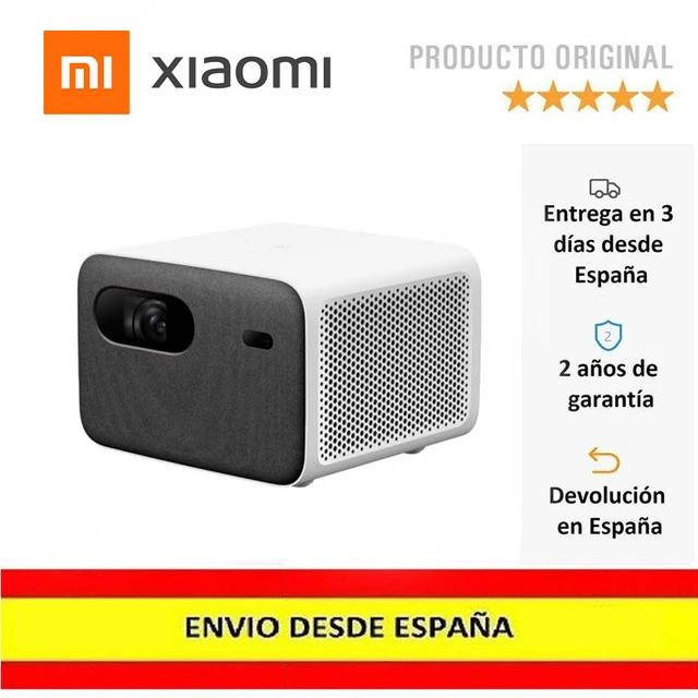 Xiaomi Mi Smart Home - Proyector compacto, Android TV compatible con  control remoto, tamaño de pantalla de 60 a 120 pulgadas, 1080P Full HD