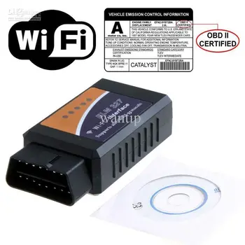

SCANNER COMPATIBLE WITH ELM327 MINI OBDII-OBD2 MULTIBRAND DIAGNOSIS WIFI iPhone ANDROID & PC