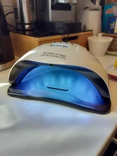 Lámpara de uñas LED UV de 120W, secador de uñas de secado rápido, para manicura y pedicura, Salón Profesional de manicura, 57 LED