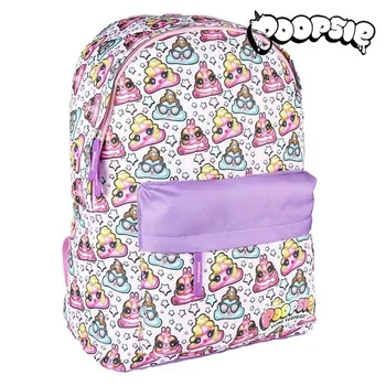 

School Bag Poopsie White Lilac