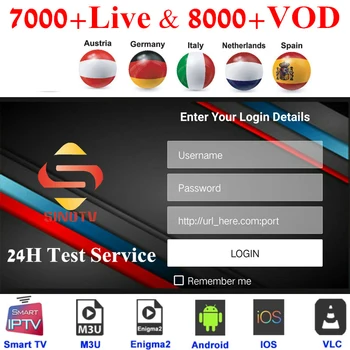

4K FULL HD Europe IPTV SINOTV TV Box For Android Latino America Canada USA Channels 7000+ Live 8000 VOD IPTV M3U Smart IPTV