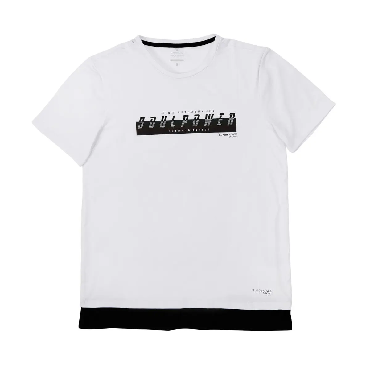 

FLO M-18033 ODELE KK TSHIRT White Men 'S T-Shirt LUMBERJACK