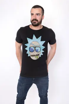 

Angemiel Wear Sesame Street RaM Cotton Black Male T-Shirt