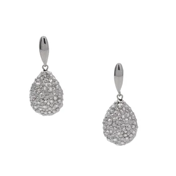 

Gorizia earrings in 925 silver with white rhodium plated
