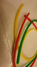 Tubo de silicona Flexible para refrescos de grado alimenticio, 1 metro, ID, 1, 2, 3, 4, 5, 6, 7, 8, 9, 10mm, Conector de agua colorido