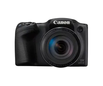 

CANON POWERSHOT SX430 IS BLACK DIGITAL PHOTO CAMERA COMPACT 20MP HD OPTICAL ZOOMING STABILIZER SMART WIFI NFC